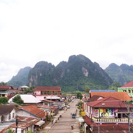 Malany Villa 1 Vang Vieng Quarto foto
